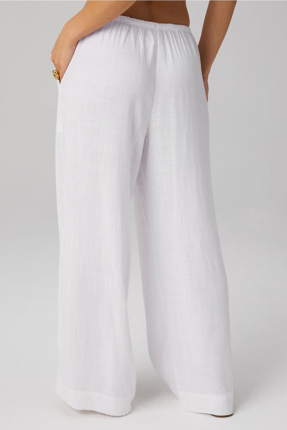 Lifestyle Linen Straight Leg Pant | Fabletics