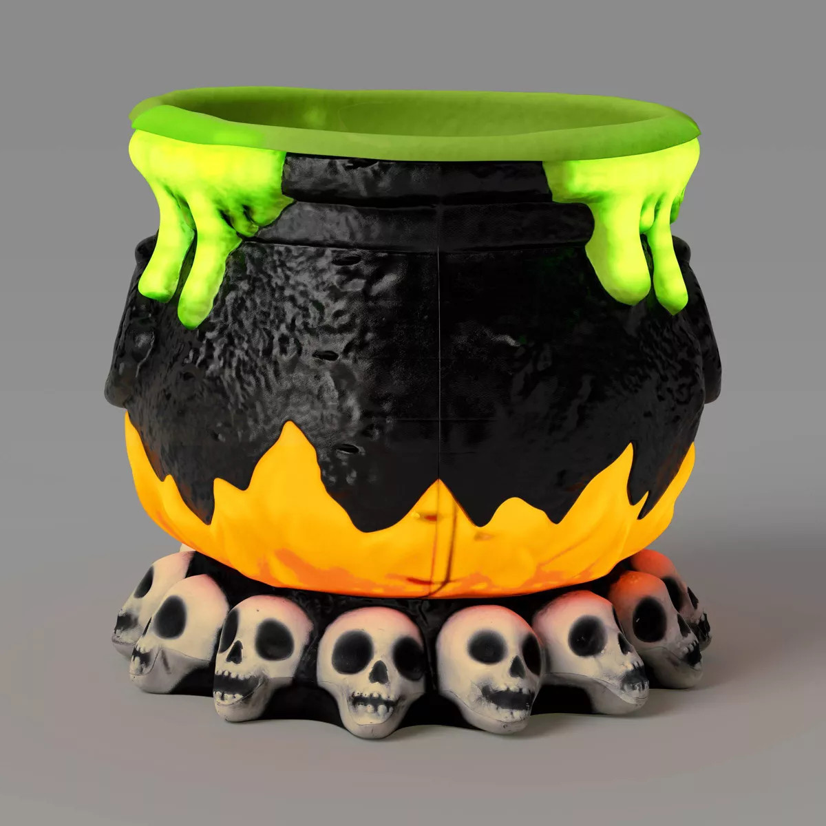 17" Light and Sound Candy Bowl Cauldron Outdoor Halloween Decorative Prop - Hyde and EEK! Boutiqu... | Target