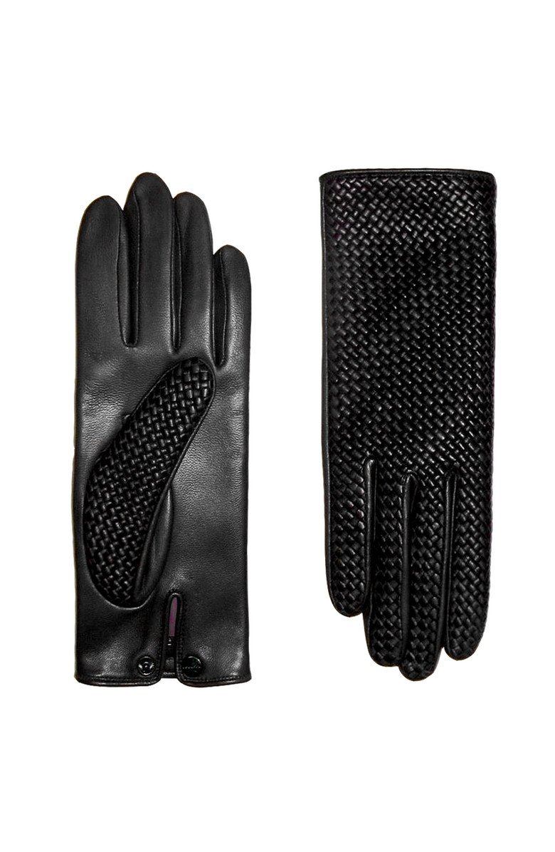 Chloe Woven Lambskin Glove Lined in Alpaca | Nordstrom