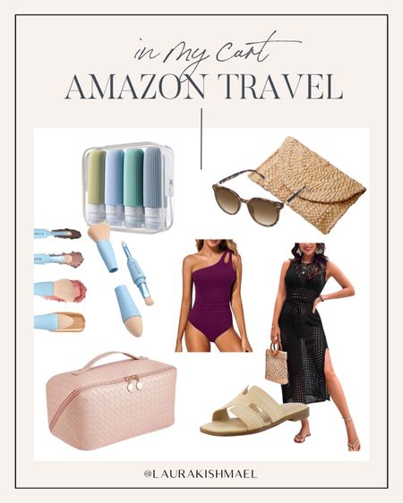 In my Amazon cart: a few travel staples just in time for our upcoming Mommy-Daughter trip to Cabo! 

#amazontravel #familytravel #travelstyle

#LTKtravel #LTKswim #LTKbeauty