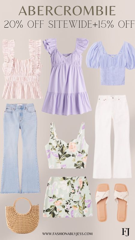 Obsessed with these cute summer outfits from Abercrombie! Perfect for adding some new summer style picks to your wardrobe! 
#abercrombie #summeroutfits

#LTKstyletip #LTKsalealert #LTKFind