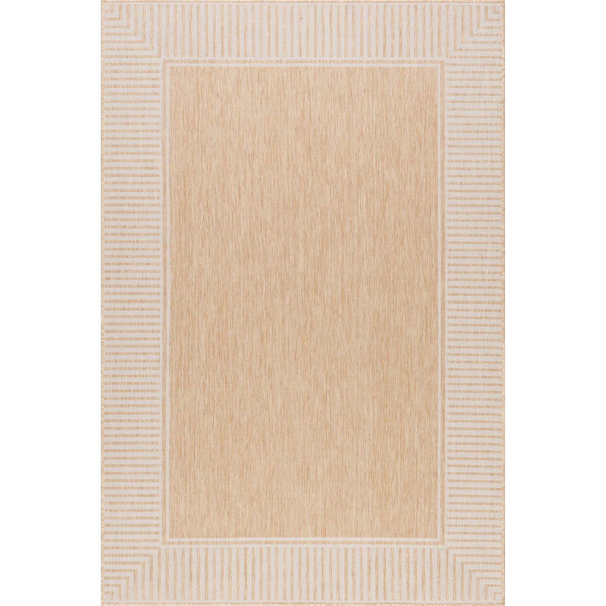Asha Simple Border Indoor/Outdoor Area Rug | Wayfair North America