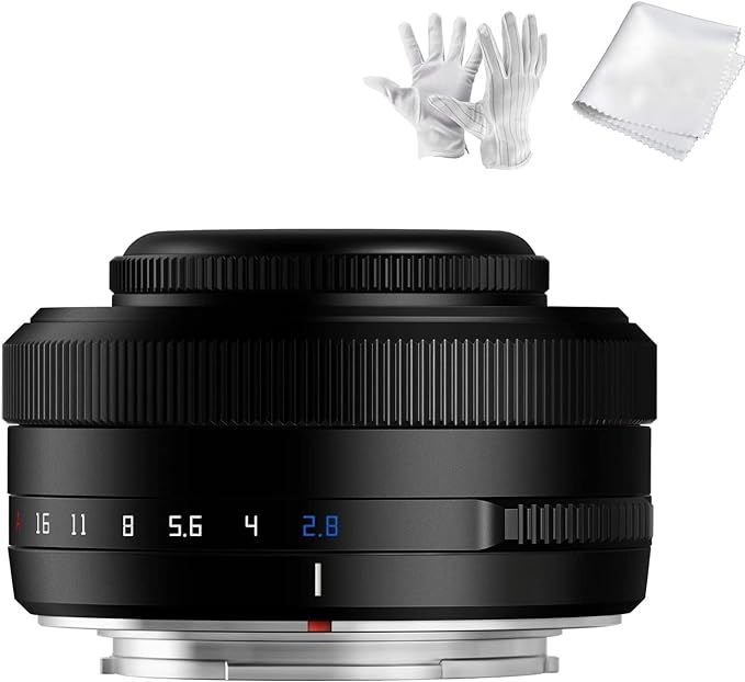 TTartisan 27mm F2.8 Autofocus Lens, Compatible with Fuji X-Mount Cameras XS10 X-A5 X-A7 X-M1 X-M2... | Amazon (US)