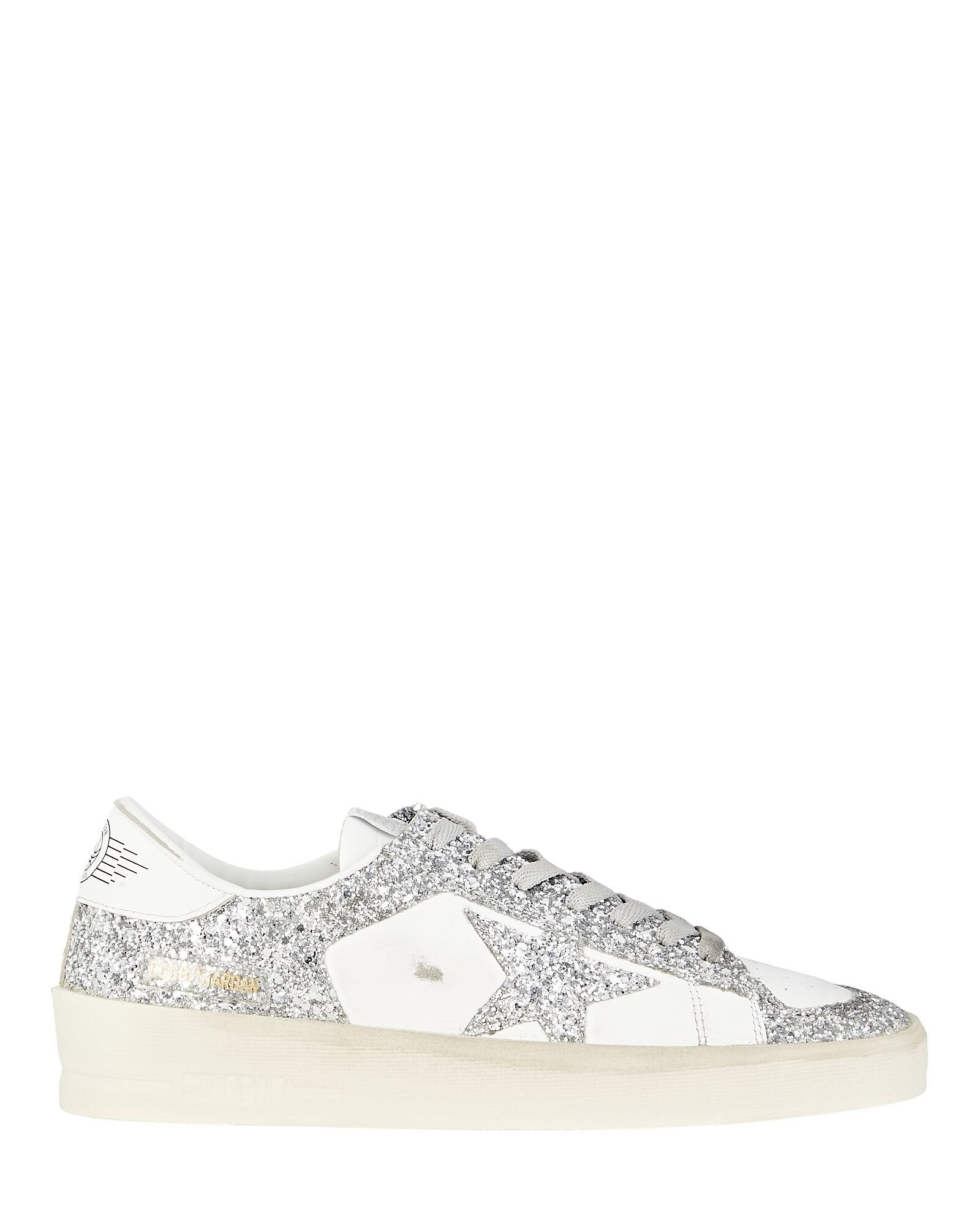 Stardan Leather Low-Top Sneakers | INTERMIX