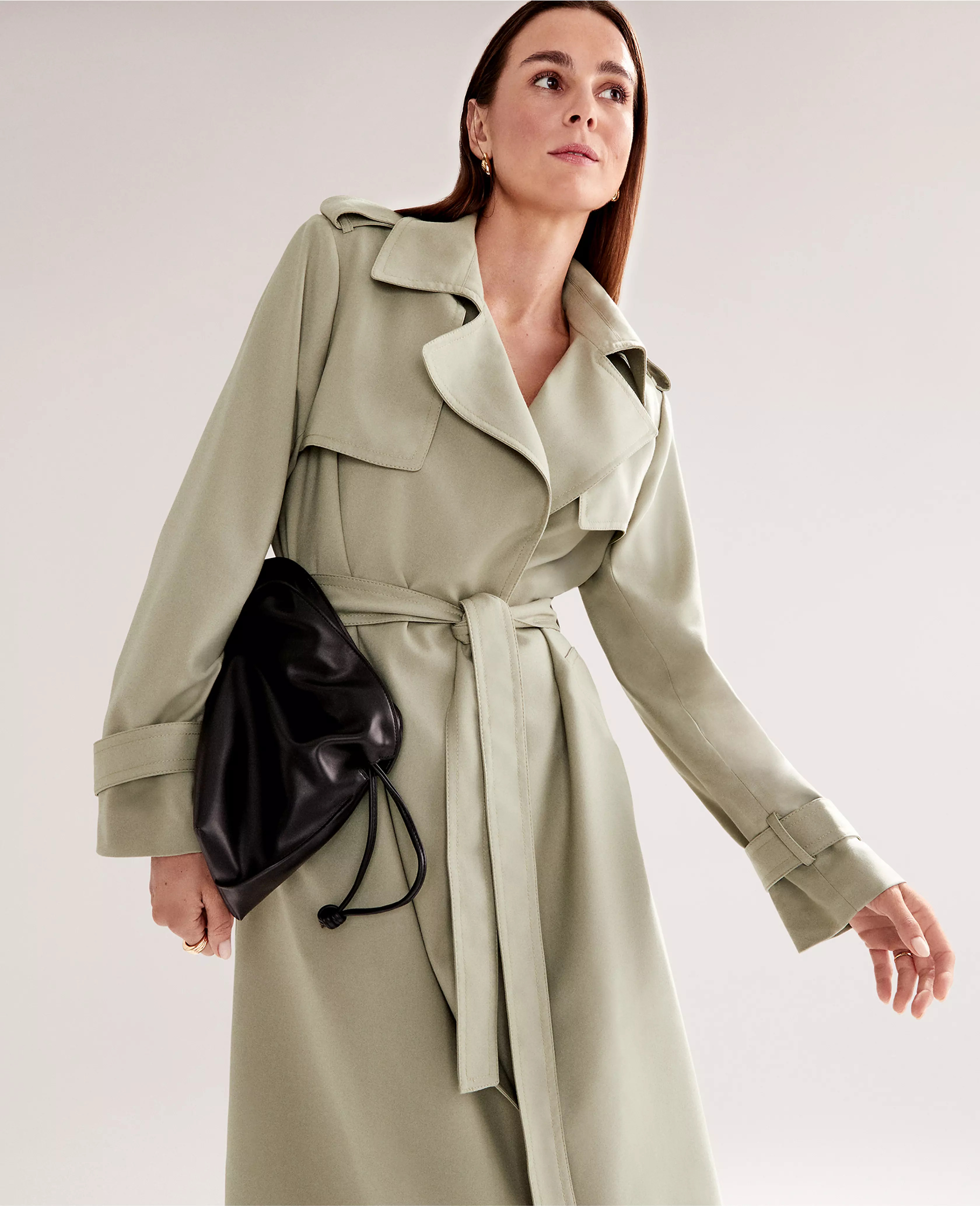 Petite Modern Trench Coat | Ann Taylor