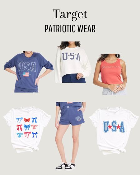 Target patriotic wear! 

#LTKfindsunder50 #LTKSeasonal #LTKstyletip