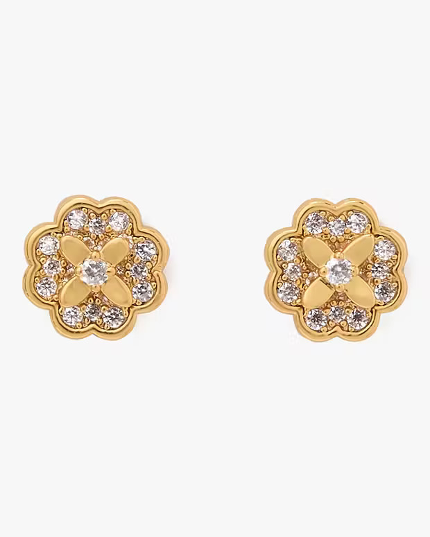 Heritage Bloom Mini Studs | Kate Spade (US)