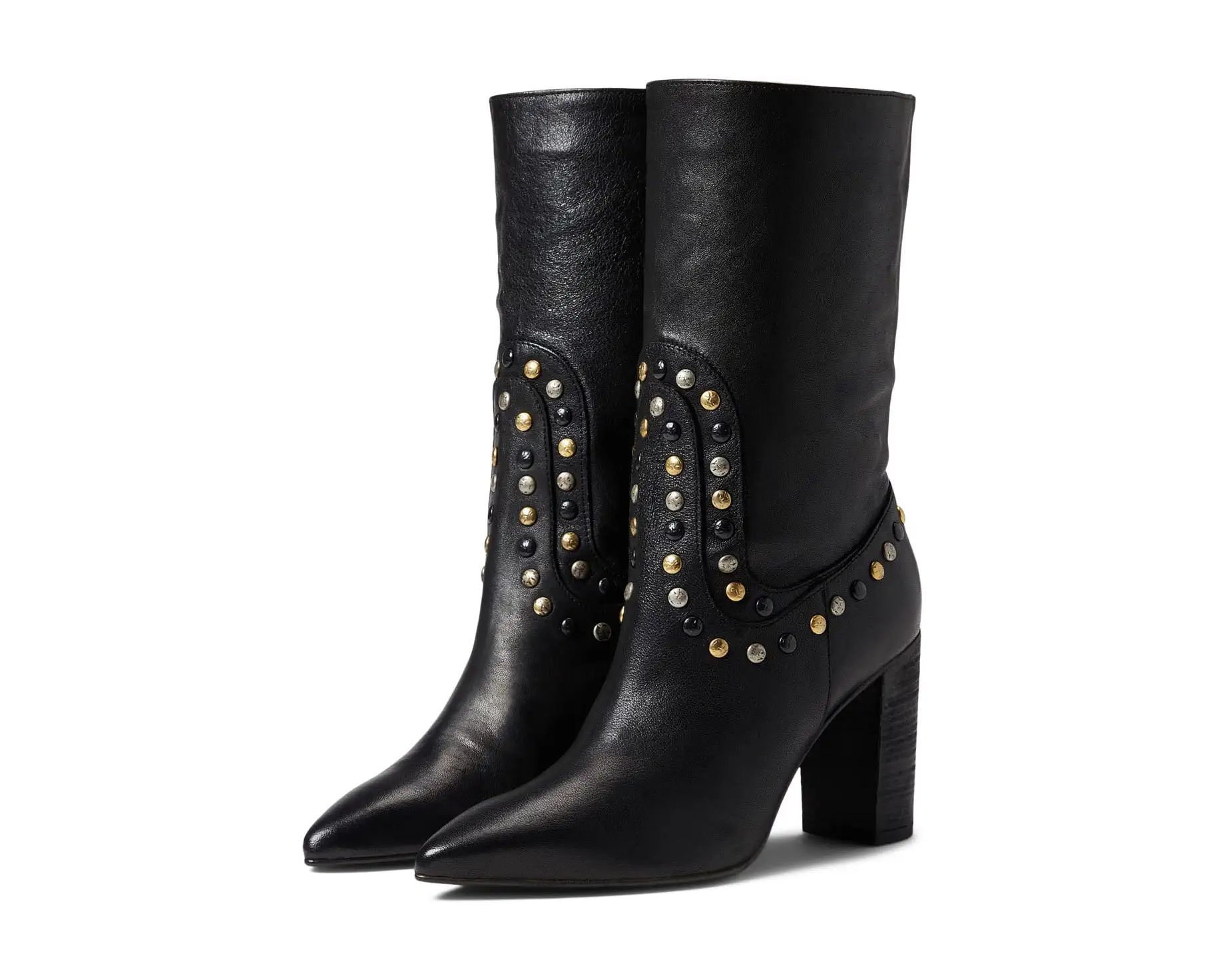 Studded Dakota Heel Boot | Zappos