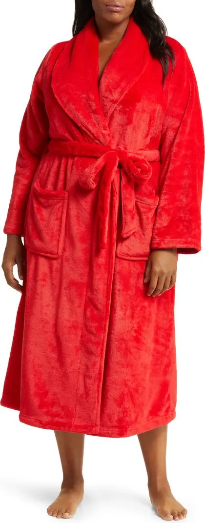 Shawl Collar Plush Robe | Nordstrom