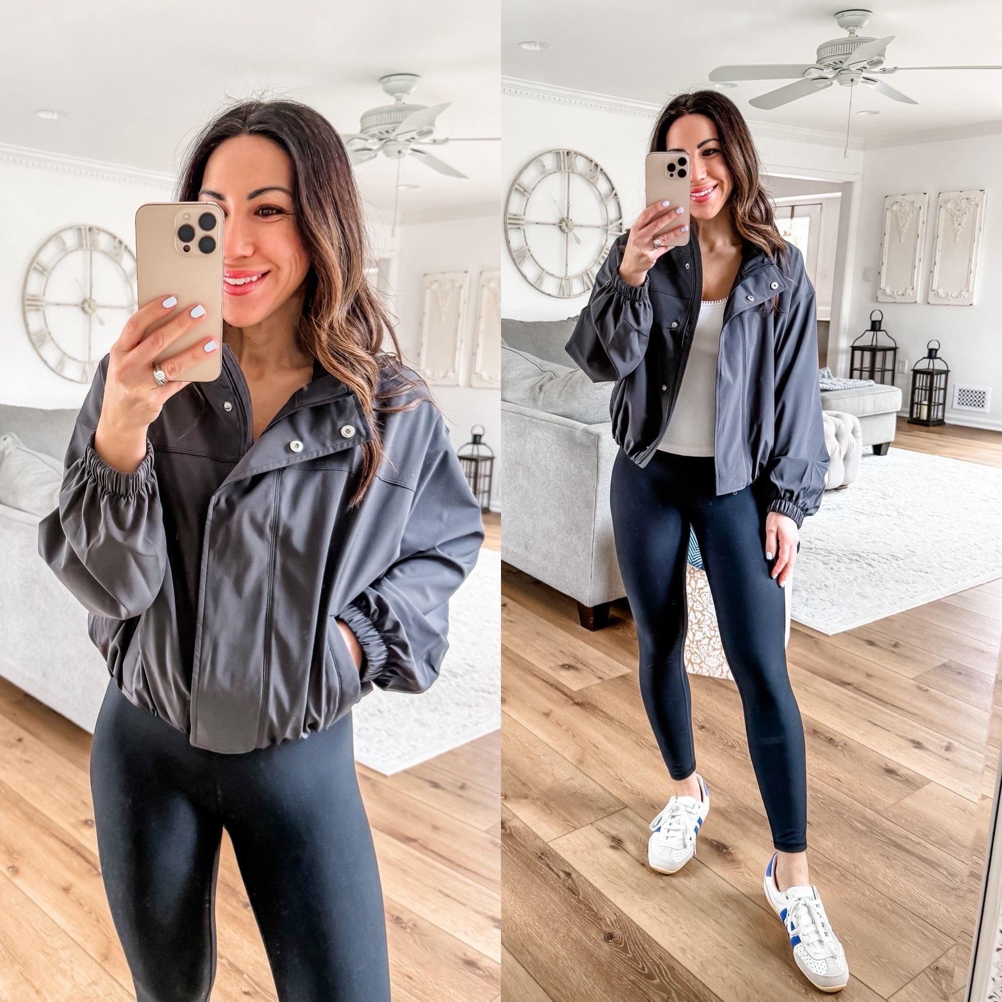 Copy the promo code for 25% off. Small jacket. Small short leggings.



#LTKSpringSale #LTKOver40 #LTKSaleAlert