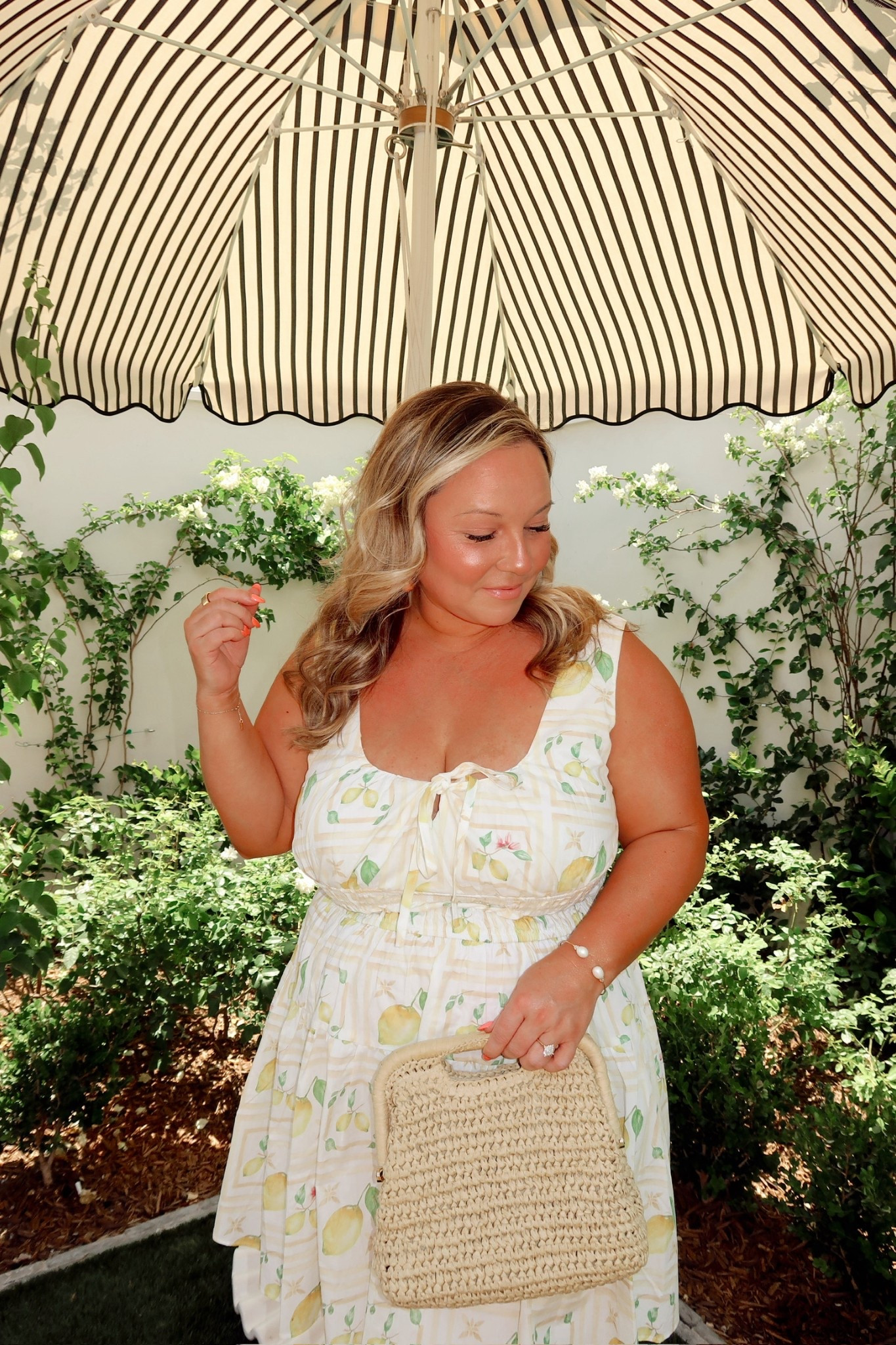 Use code STYLENRIGHT20 for 20% off at Petal & Pup. Lemon dress size XL. 
This crochet bag is so cute and summery! Summer outfit inspo, summer dress, summer bag, crochet bah, summer style, midsize fashion

#LTKStyleTip #LTKItBag #LTKSummerEdit