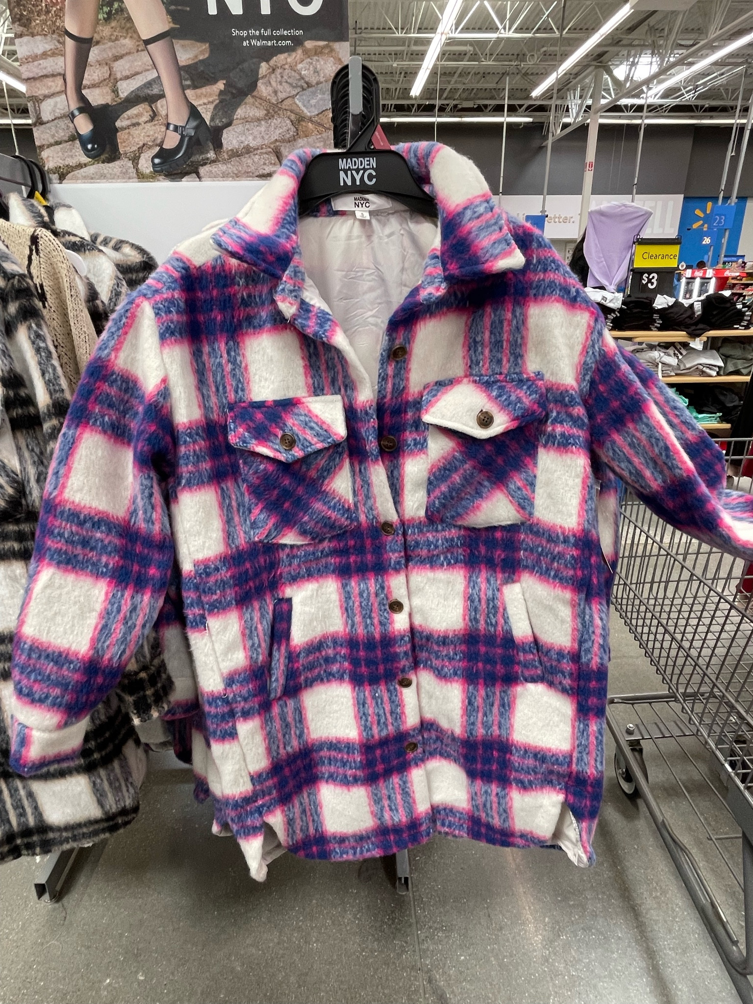 Madden NYC Juniors Plaid Shacket, … curated on LTK