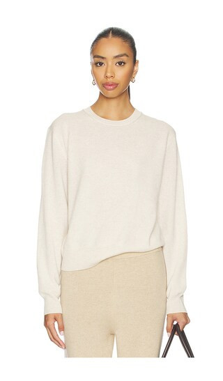 Lisa Yang Greer Sweater in Cream. - size 0 | Revolve Clothing (Global)