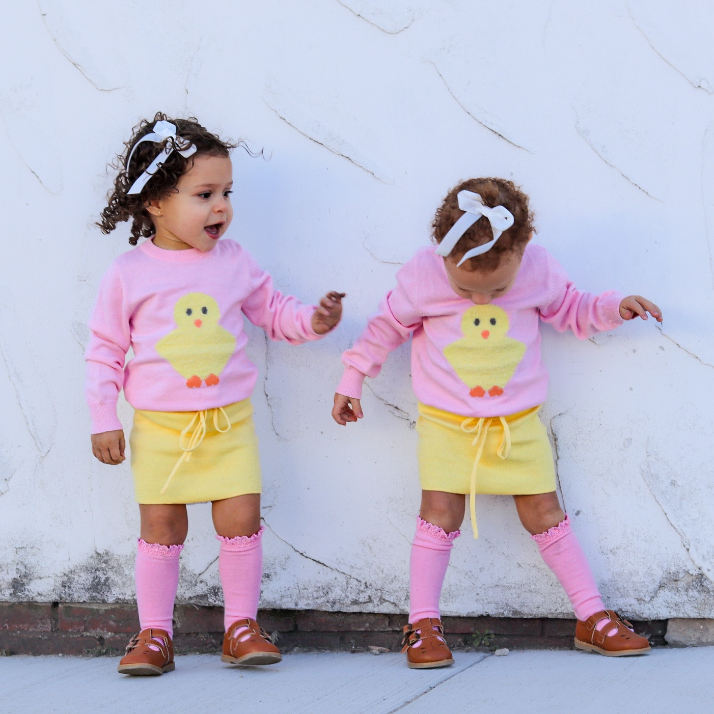 Twinny chicks 🐥 🐥 

These are the cutest outfits for your toddler this Easter! Outfit deets can be found on my IG 💛🩷

#LTKSeasonal #LTKBaby #LTKKids