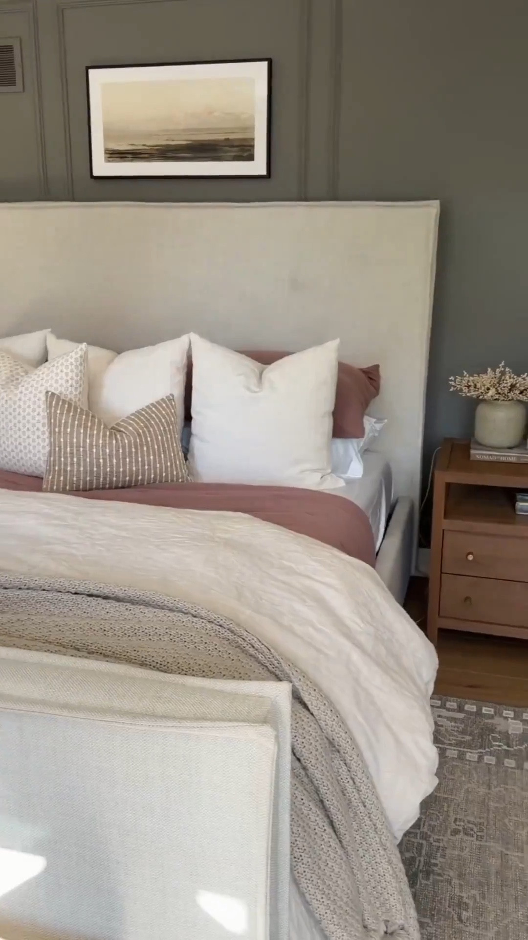 The easiest and prettiest spring bedding refresh! I love the pop of color for the spring season. Quince bedding is soft, organic, luxurious and very affordable! And how pretty is this pop of color against our walls 😍😍

#LTKHome