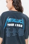 Metallica Harvester Of Sorrow Tour Glitter Tee | Urban Outfitters (US and RoW)