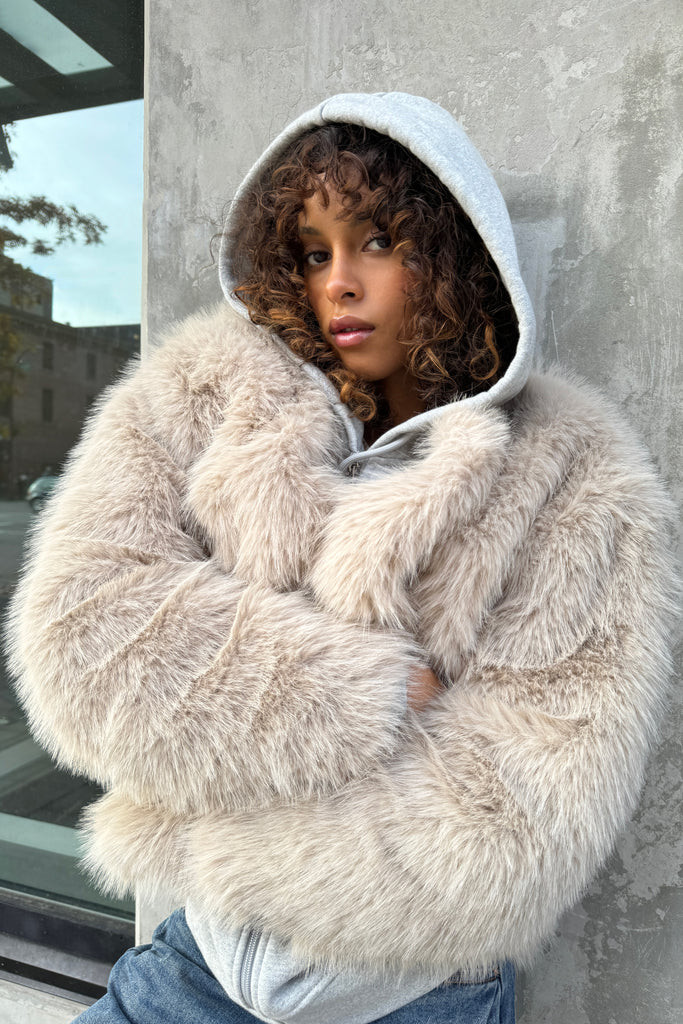 FUZZY JACKET | OAK + FORT