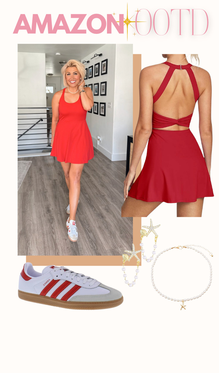 How stinkin' cute is this?? Dress: Medium Shoe: TTS  

 #LTKSaleAlert #LTKFindsUnder50 #LTKStyleTip