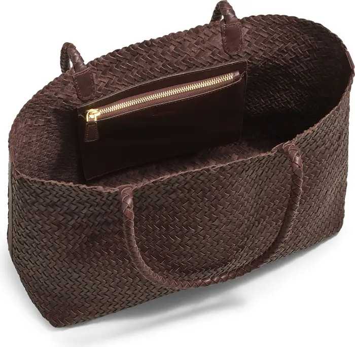 Handwoven Leather Tote | Nordstrom