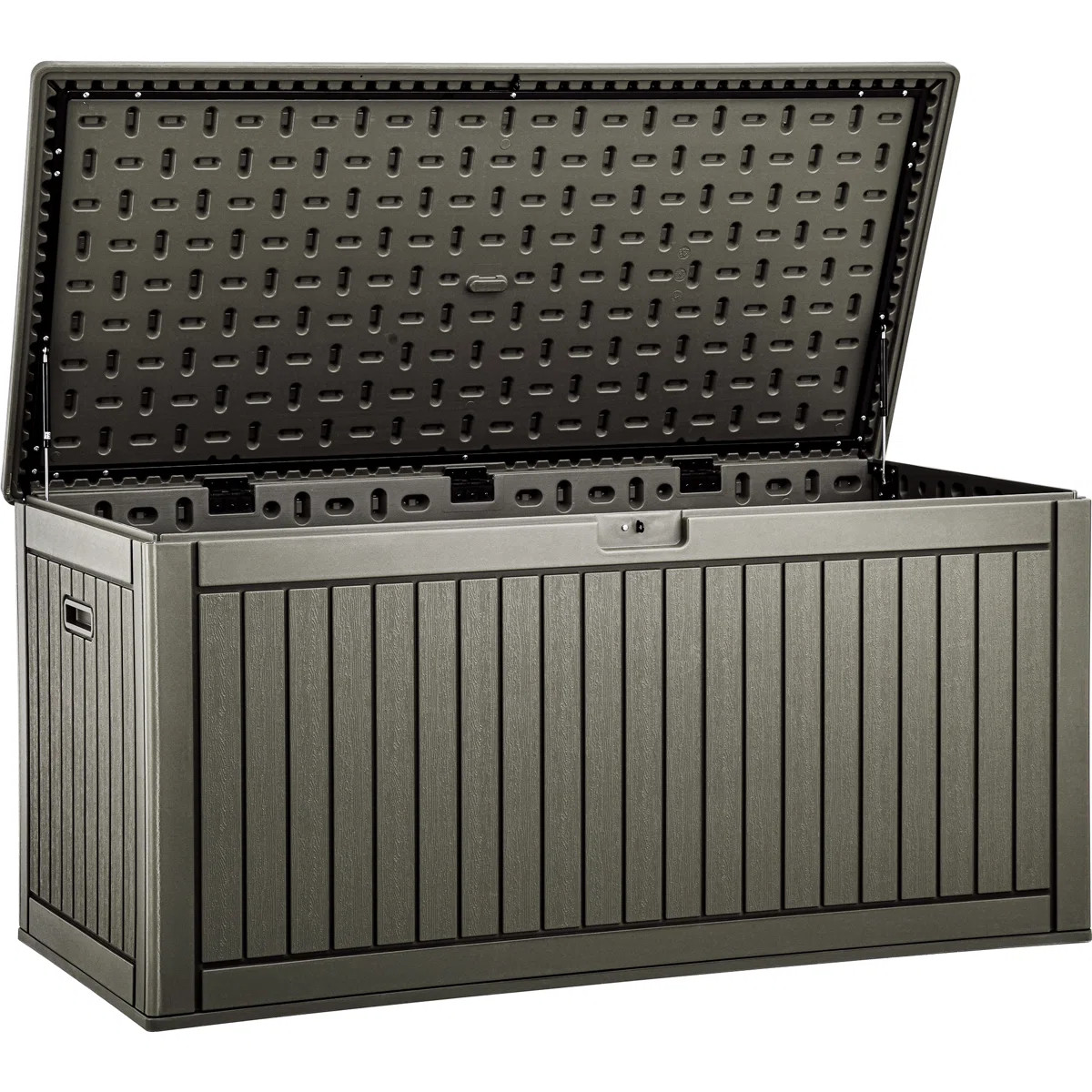 Balconera 330 Gallons Water Resistant Resin Lockable Deck Box | Wayfair North America