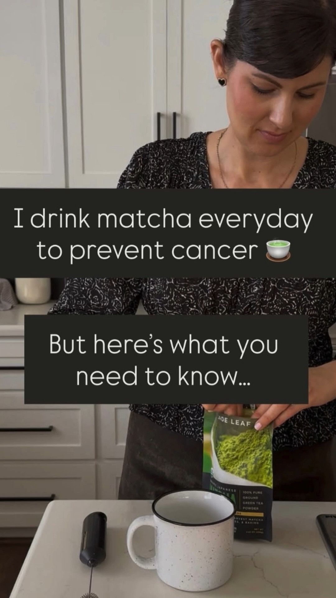 MATCHA is not talked about enough in my opinion. I drink it daily after fighting cancer. 

 #LTKdayinmylife #LTKmomlife #LTKselfcare
