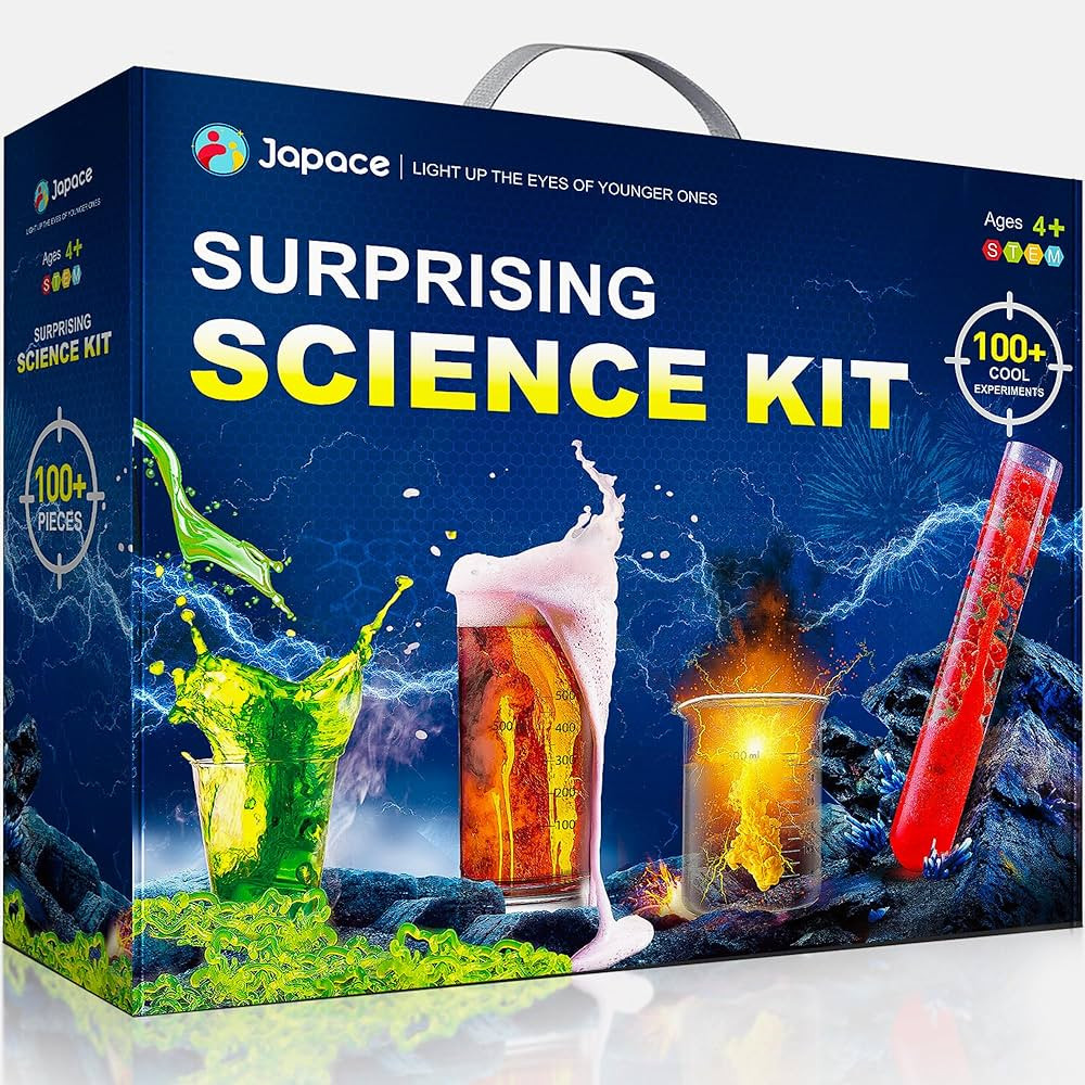 Japace 100+ Experiments Science Kit for Kids Age 4-12 Year Old, Cool Boy Christmas Birthday Gift ... | Amazon (US)