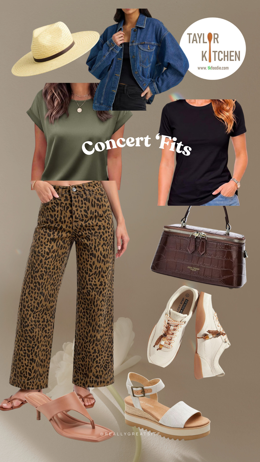 If you have #concerts lined up, I found some cute 'fits for the occasion.💕
Loving the leopard print denim.  Dress it up with heels or down with tennies.
Don a denim jacket for cooler nights.

All here on my LTK😊
#concertfashion 

 #LTKOver40