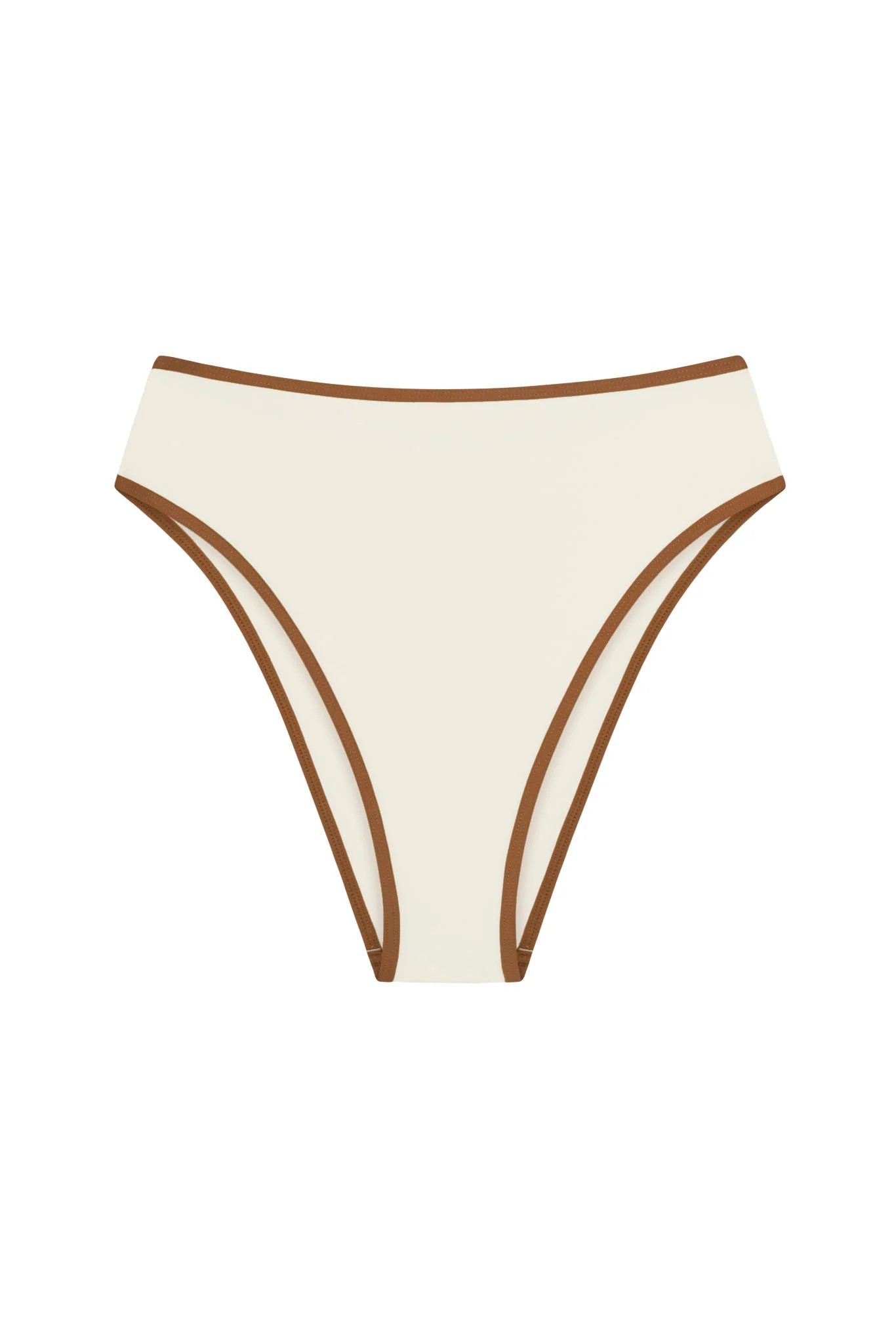 Ravello Bottom - Ivory/Caramel | Monday Swimwear