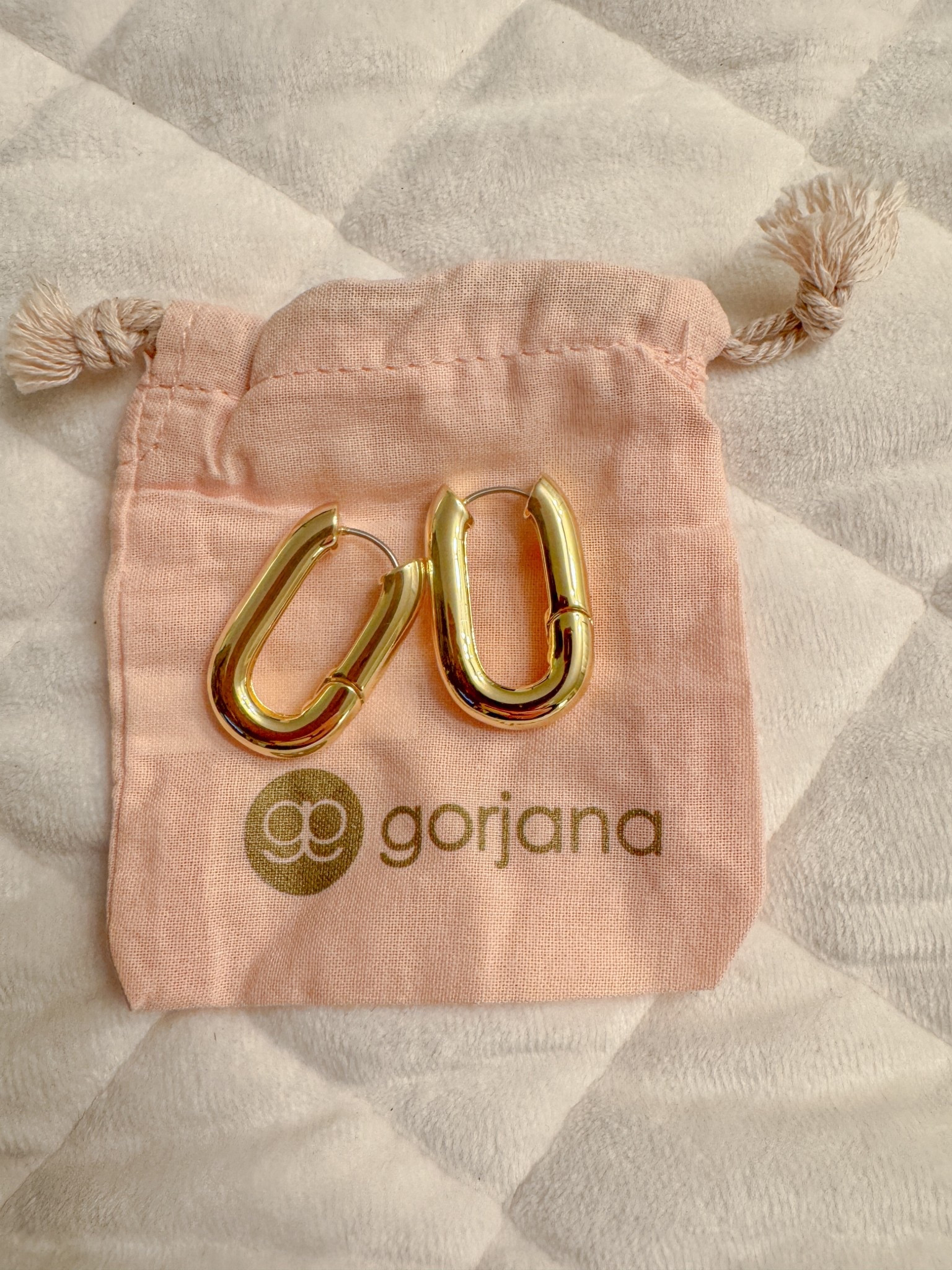 Pretty new hoop earrings from Gorjana. 

#LTKdayinmylife #LTKgrwm #LTKWorkwear