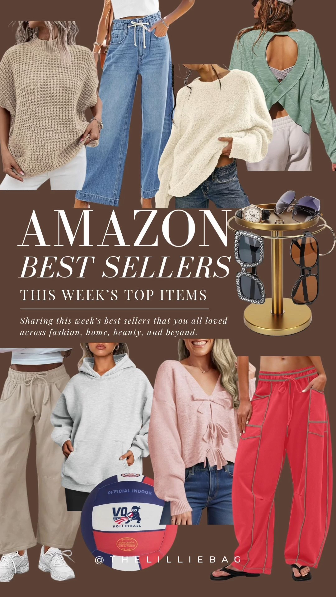 This week’s Amazon best sellers! 

Amazon top sellers. Barrel pants. Hoodie. 

#LTKSeasonal #LTKootd