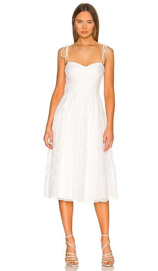 Tula Dress in Sugar Embroidery | Revolve Clothing (Global)