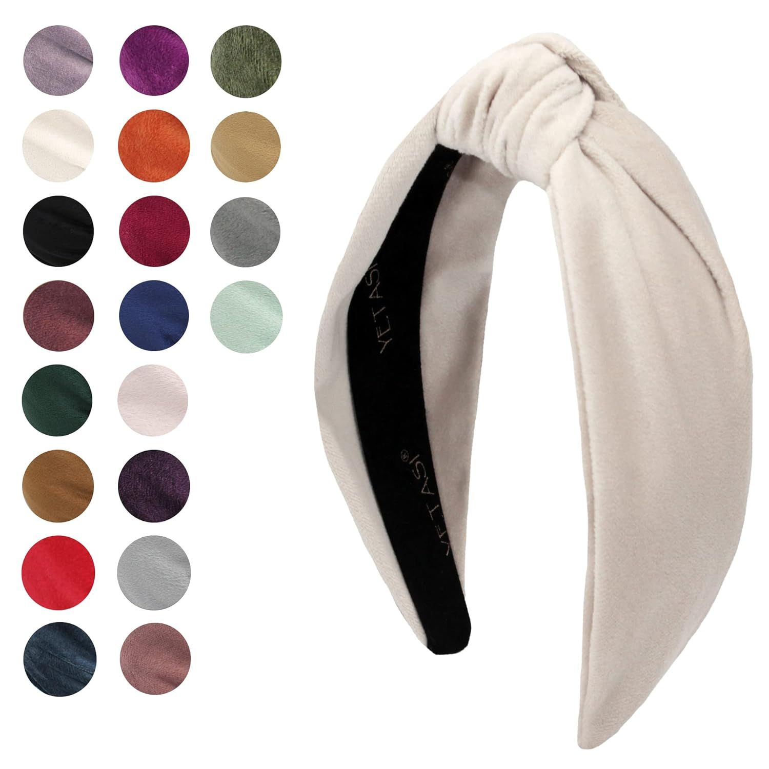Headbands for Women's Hair are Uniquely Made of Non-Slip Material for Your Comfort. Brown Headban... | Amazon (US)