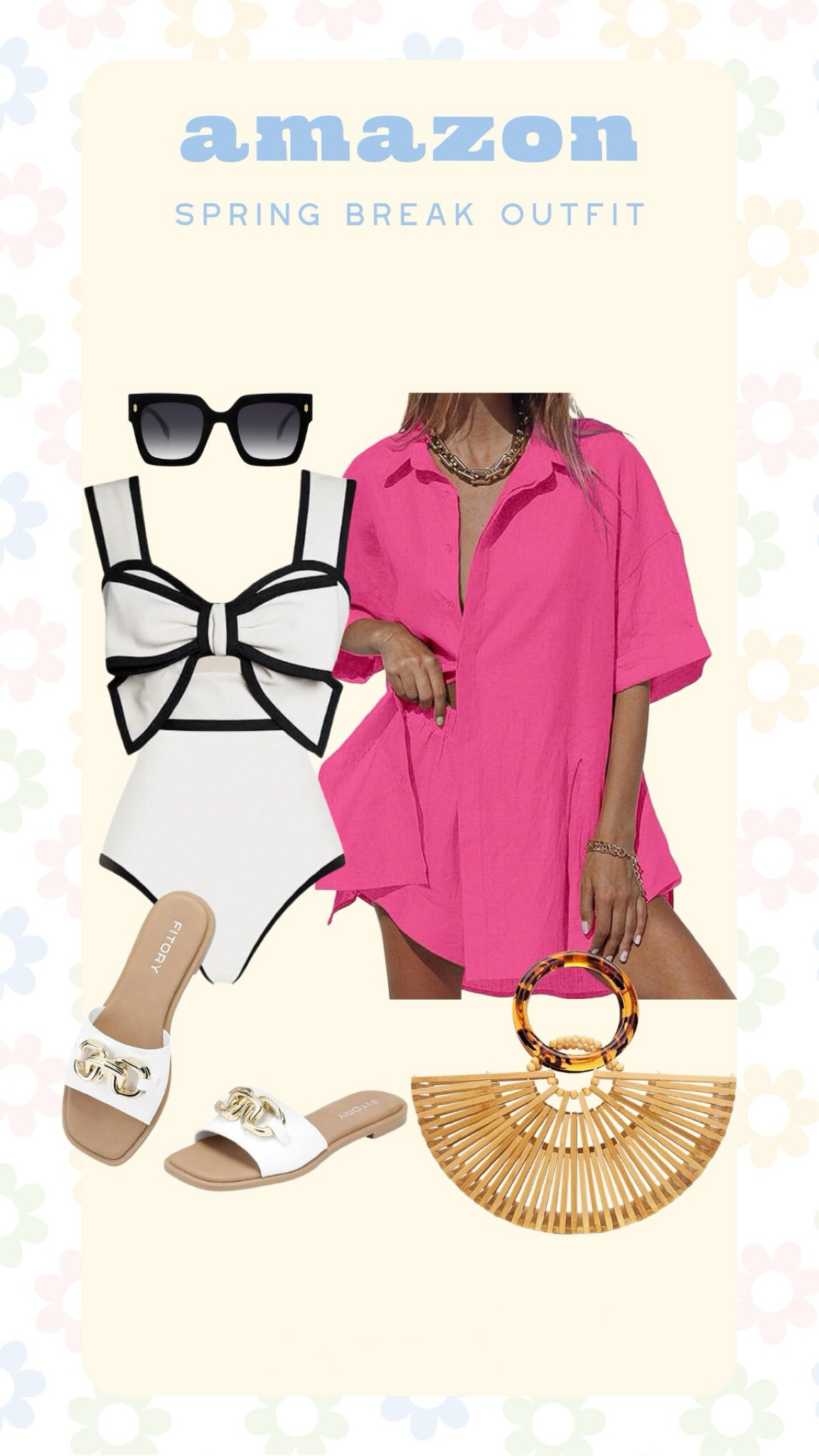 Amazon Swimwear - Spring Break Outfit 👙🎀🌴 

Midsize swimwear - one piece swimsuit - high waisted bikini bottoms - beach outfit - vacation outfit - resort wear outfit - spring break style - Amazon beachwear - Amazon matching set - Amazon finds

#LTKmidsize #LTKswim #LTKtravel