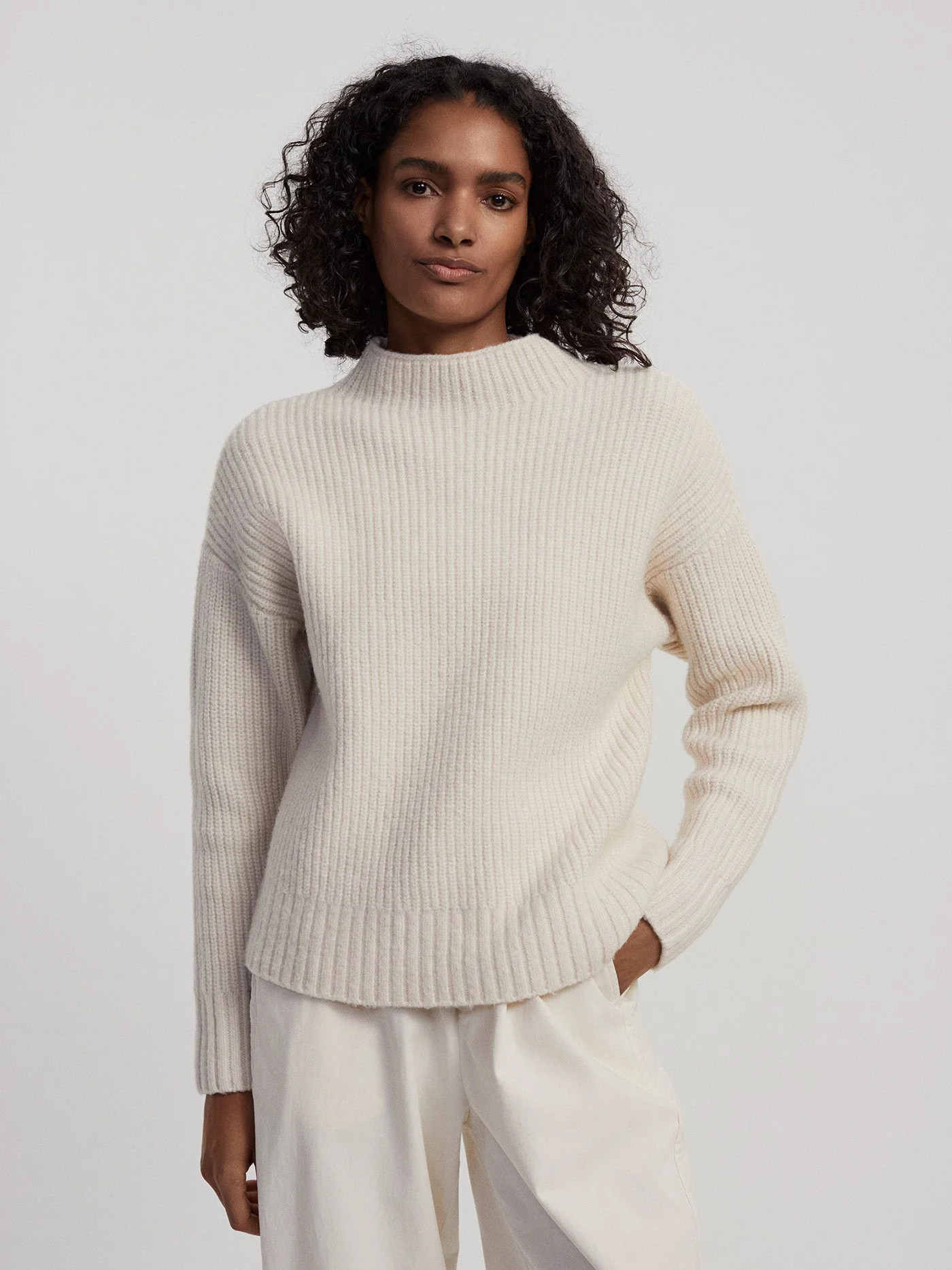 Skyla Funnel Neck Knit Pullover | Varley USA