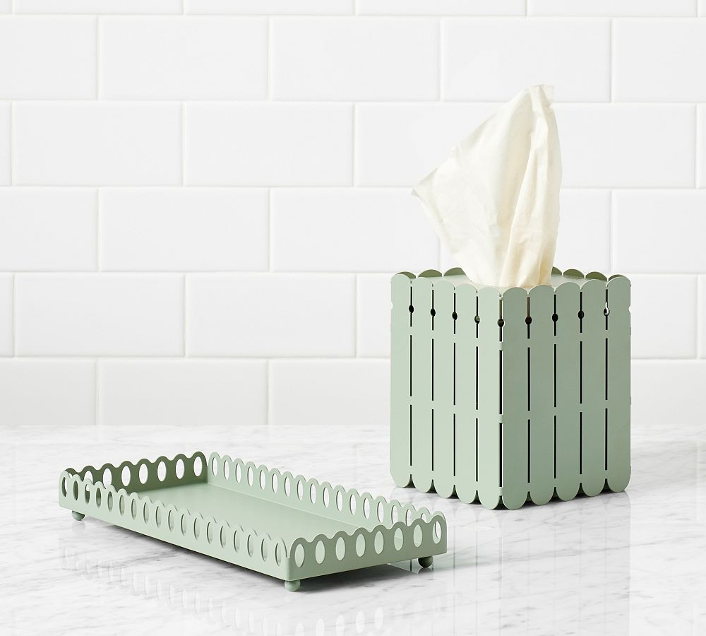 Julia Berolzheimer Scallop Bathroom Accessories | Pottery Barn (US)