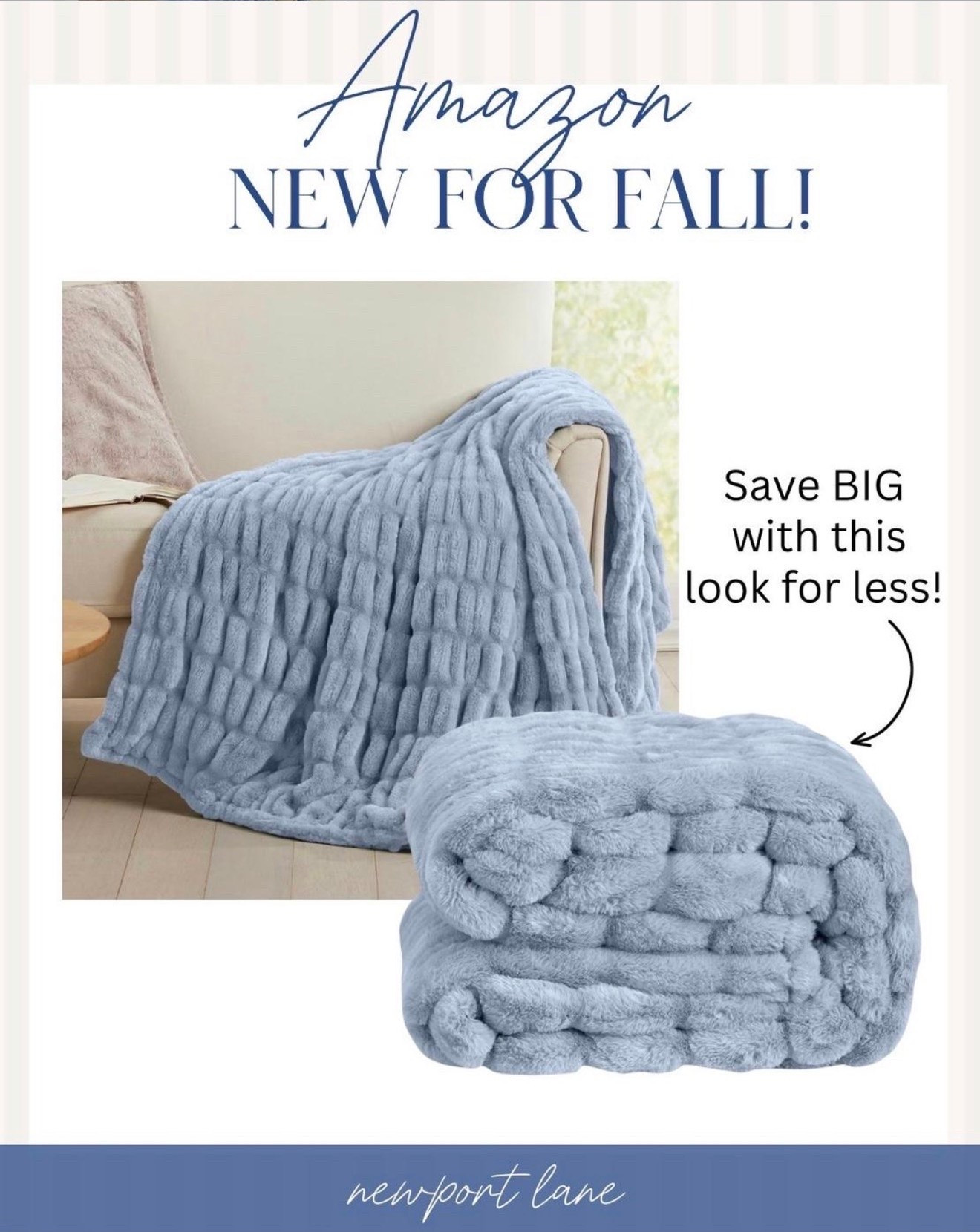 found the most gorgeous look for less version 🤍 Same cozy, chunky, luxurious feel and that beautiful trendy aesthetic for so much less than the original. This is the kind of find that makes you do a double take and I know you are going to love it just as much as I do.

#LTKHome #LTKSaleAlert