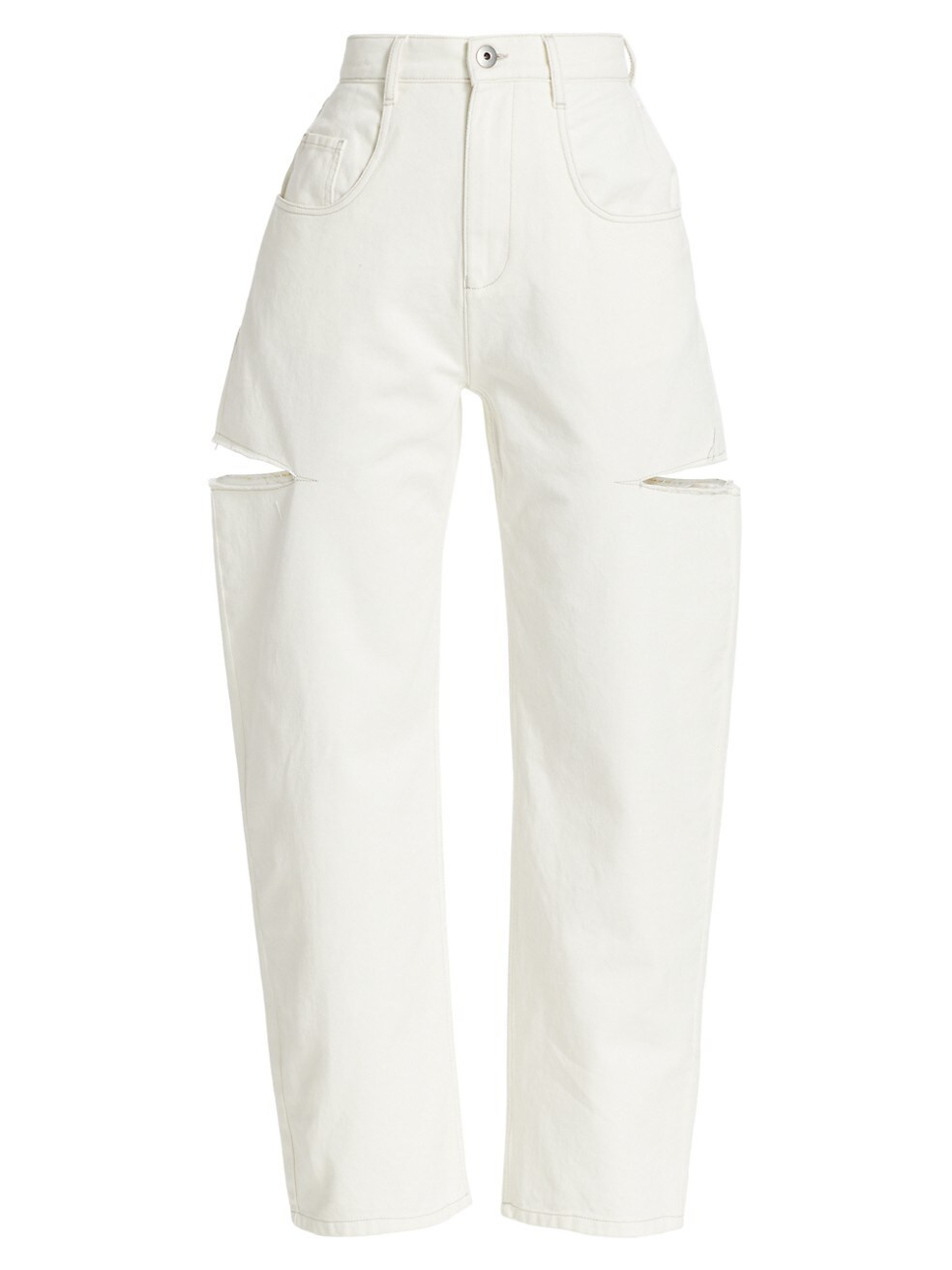 Distressed High-Rise Jeans | Saks Fifth Avenue