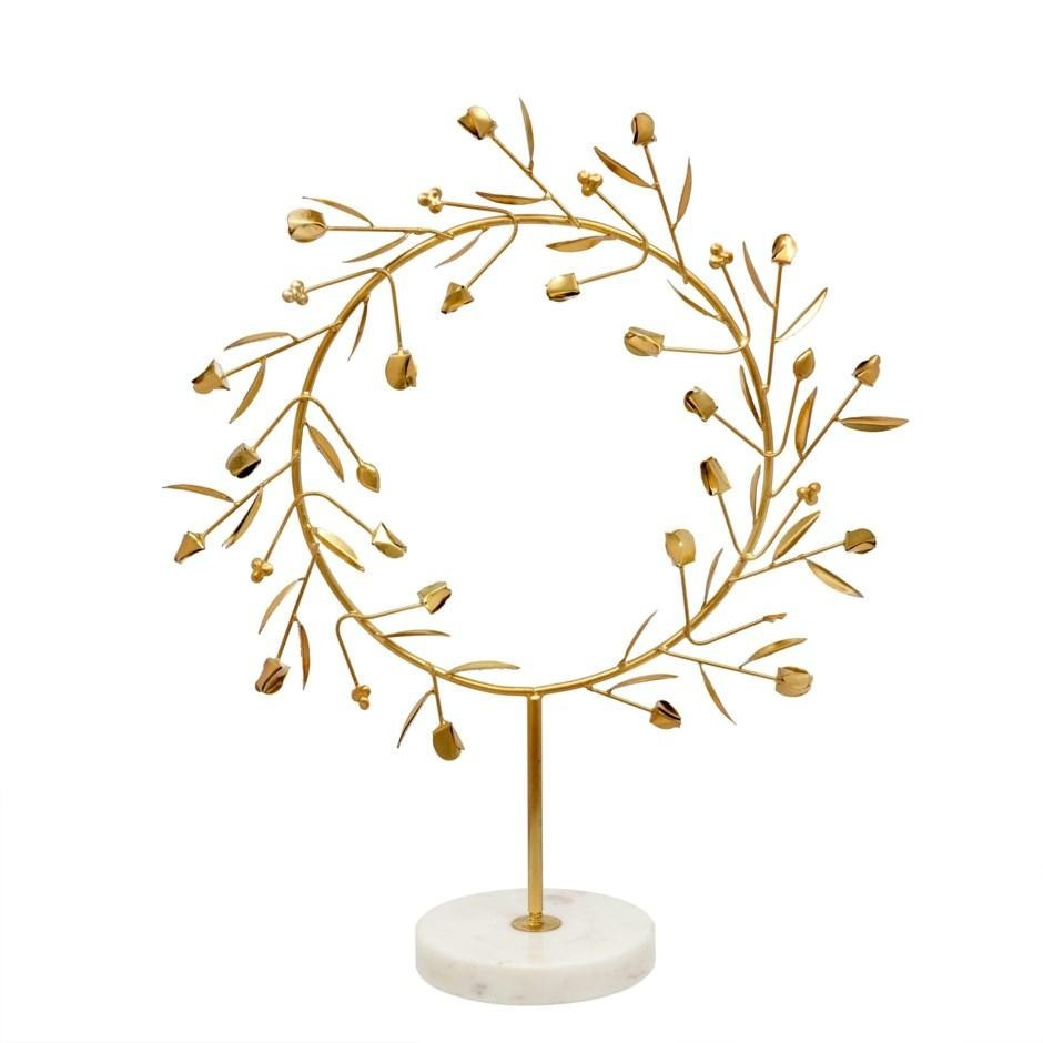 Athenos Wreath on Stand | Foundation Goods