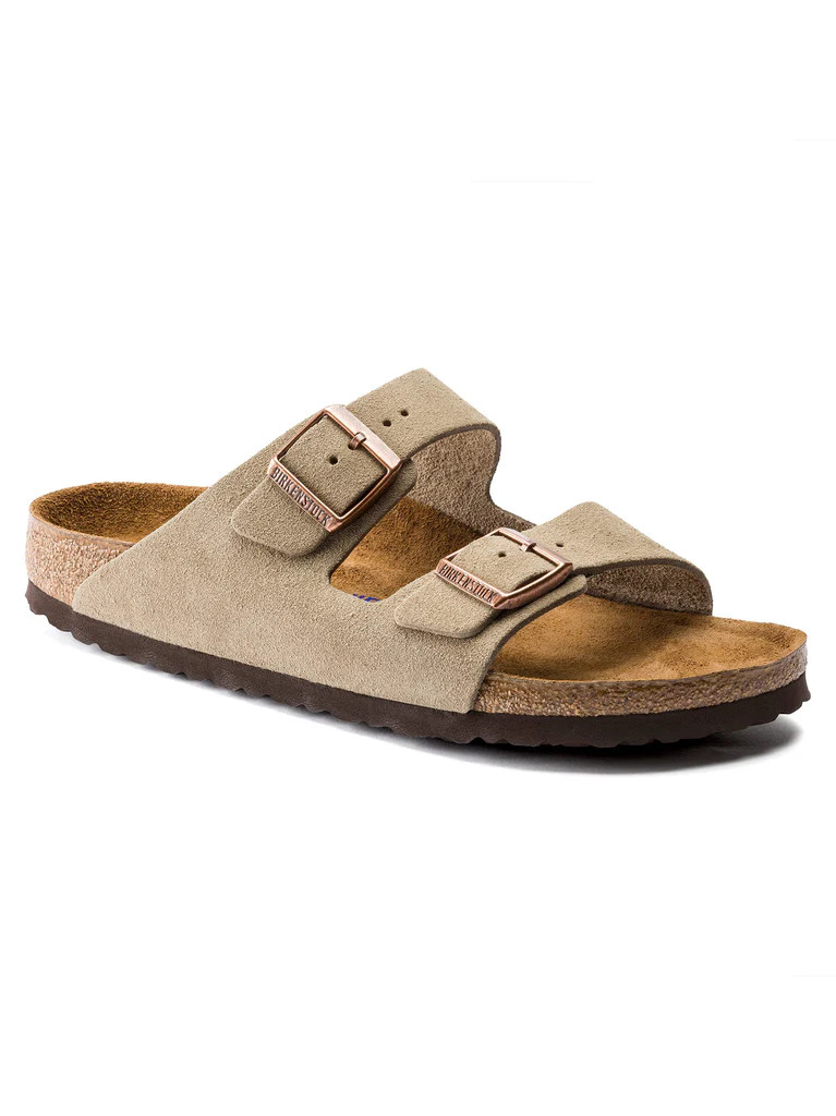 Women's Birkenstock Arizona Soft Footbed - Taupe | Faherty