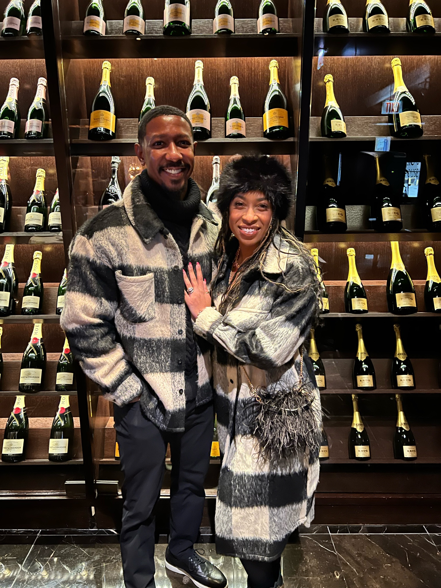 Dinner at Mastros! So delicious. My husband got us matching outfits from fashion nova. I wore a bodysuit under mine size medium and he paired his with a black big turtle neck and a pair of black pants. I decided to wear boots since we were walking the city after for the views

#LTKMens #LTKParties #LTKStyleTip