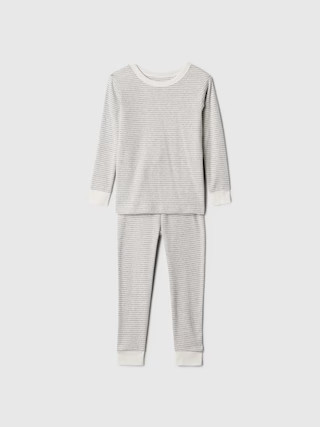 babyGap 100% Organic Cotton Stripe PJ Set | Gap Factory