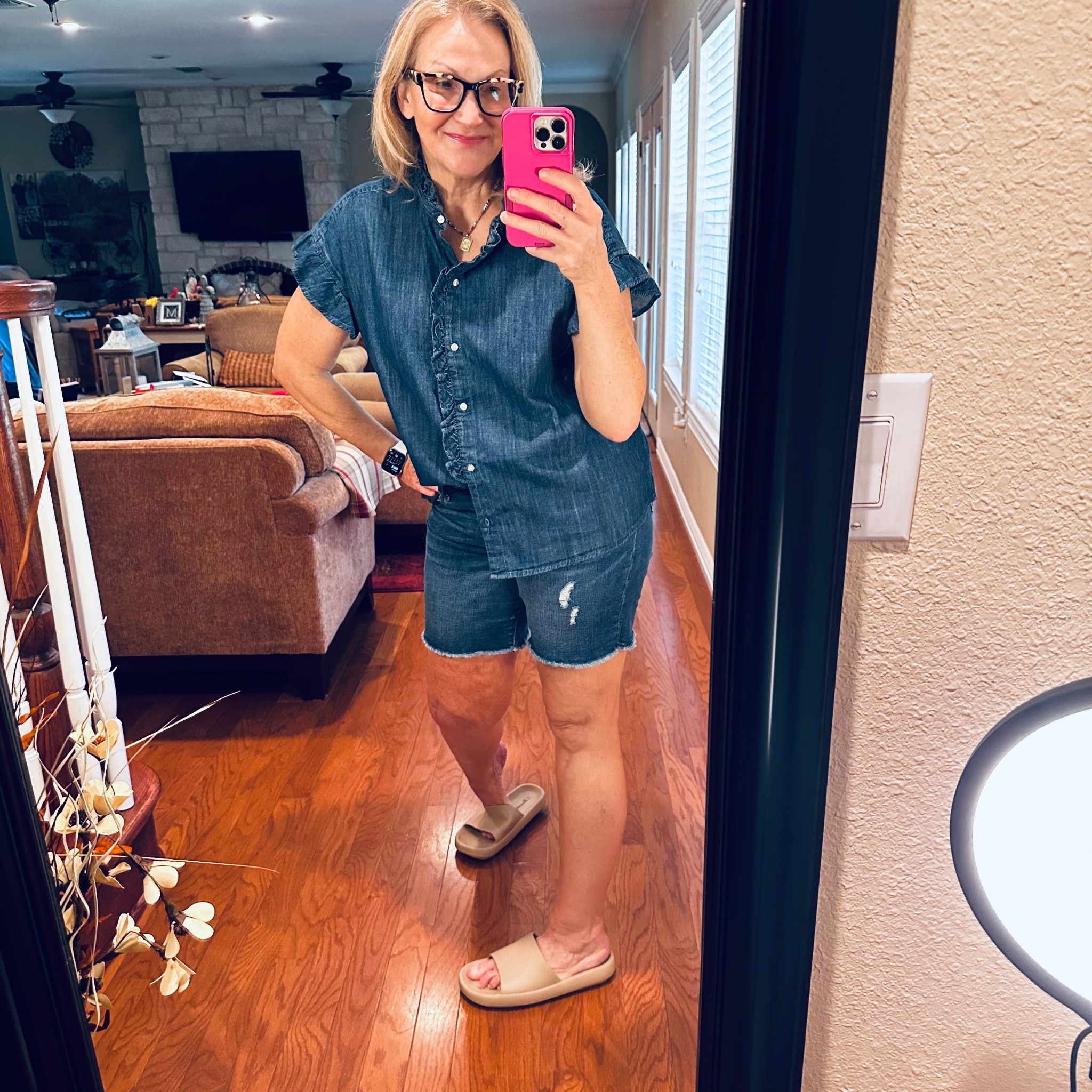 These are such comfy slides… they come in lots of colors! You can’t beat the price anywhere. They make great everyday shoes for summer! They are for running errands, hanging out at home,the beach or lake…  orwhatever fits your casual style.

#LTKActive #LTKSeasonal #LTKSaleAlert