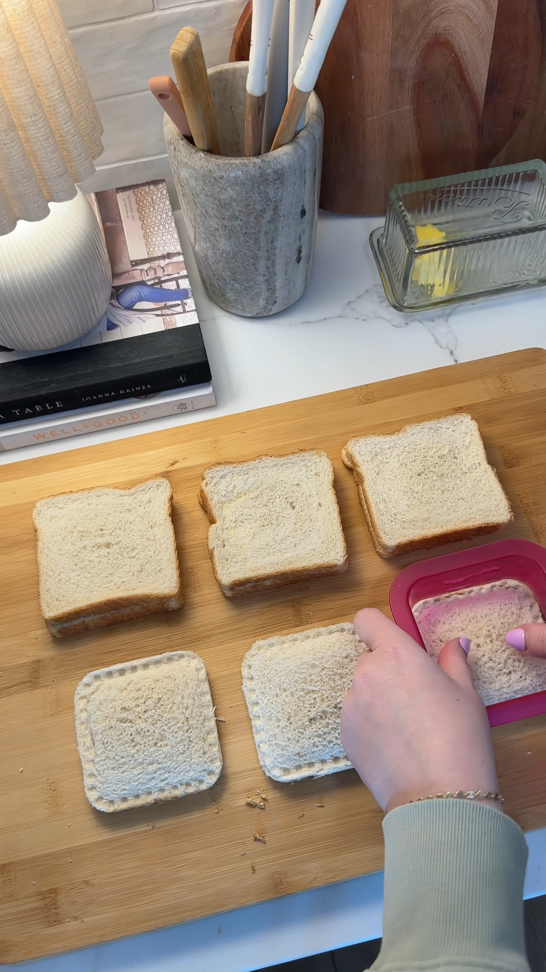 meal prep uncrustables and french toast muffins 