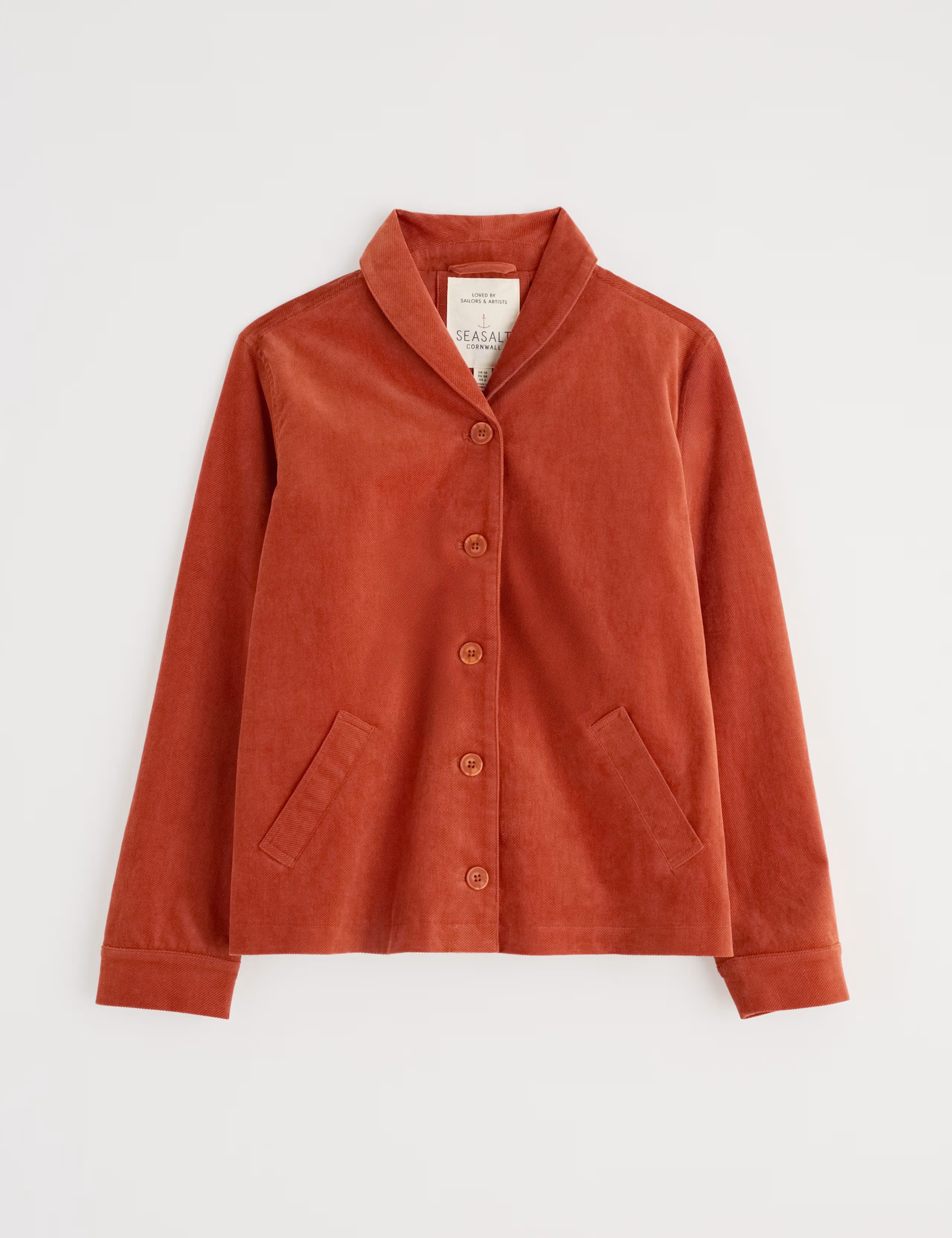 Cotton Rich Collared Short Jacket | Marks & Spencer (UK)