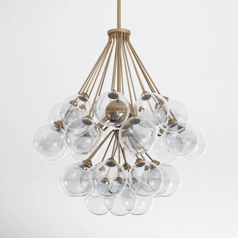 Logan 3 - Light Dimmable Sphere Chandelier | Wayfair North America