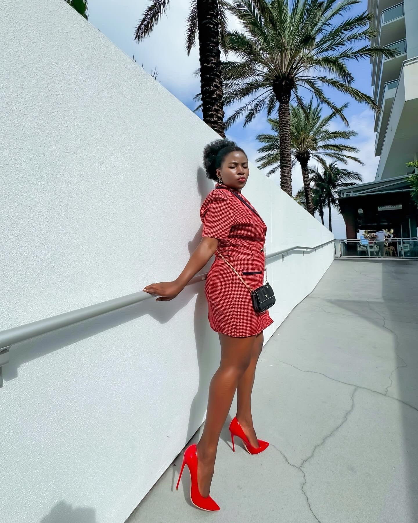 Brunching in pure fabulousness today with an 80s red vintage blazer dress!

 Swiped away the length for a mini transformation as I almost always alter every piece I buy. 
Spring Outfit, blazer dress , Spring dress , red dress , red high heels #LTKunder100

#LTKstyletip #LTKfindsunder50 #LTKSeasonal