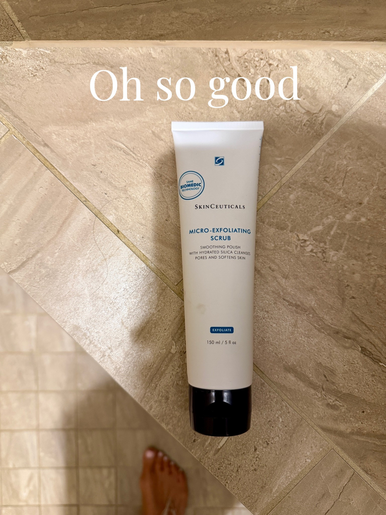 Where have I been that I didn’t know about this face exfoliater? 
This Micro-exfoliating Scrub is so good. It feels good as you apply it and your skin feels so good after. Gentle enough to use everyday. 
kimbentley, skincare, face scrub, Skinceuticals,

#LTKselfcare #LTKmorningroutine #LTKOver40