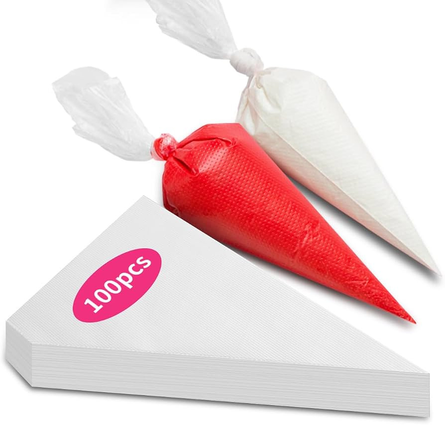 Thick Disposable Piping Bags - Durable and Versatile Pastry Bags for Dessert & Candy Decorating -... | Amazon (US)