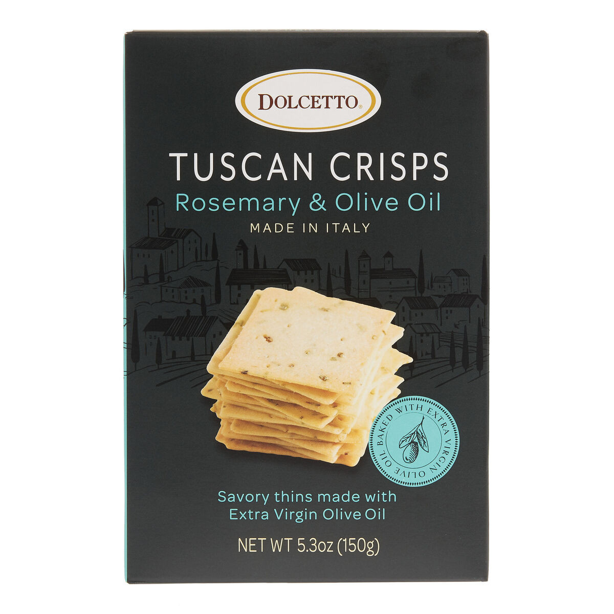 Dolcetto Rosemary and Olive Oil Tuscan Crisps by World Market | World Market