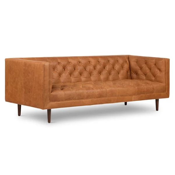 Amo Leather Sofa | Wayfair North America